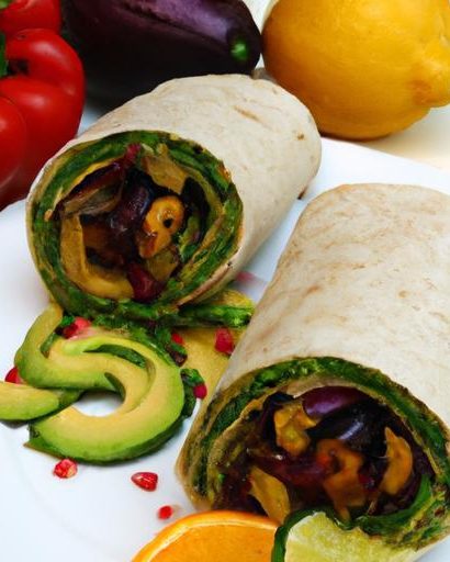 Wrap Magic: Hummus & Roasted Veggie Delight Unveiled