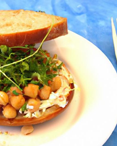 Chickpea Salad Sandwiches: A Creamy, Crunchy Delight