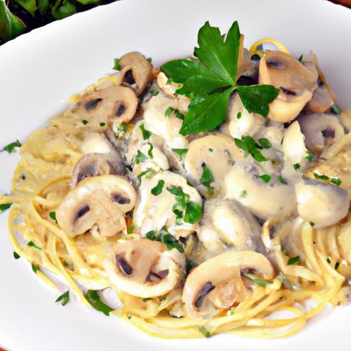 Savory Mushroom & Garlic Spaghetti: A Flavorful Dinner Delight