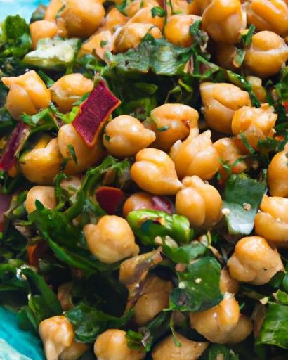 Kale & Chickpea Salad: A Power-Packed, Nutritious Delight