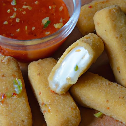 Crispy Vegan Mozzarella Sticks:⁢ A Cheesy Plant-Based Treat