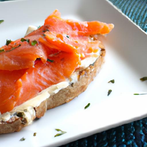 Elevate Breakfast: Smoked Salmon & Cream Cheese toast Bliss