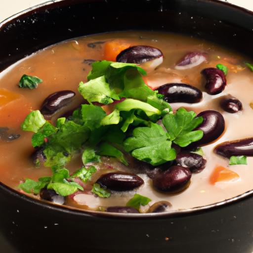 Hearty Black Bean & Sweet Potato Soup: A Flavorful Fusion