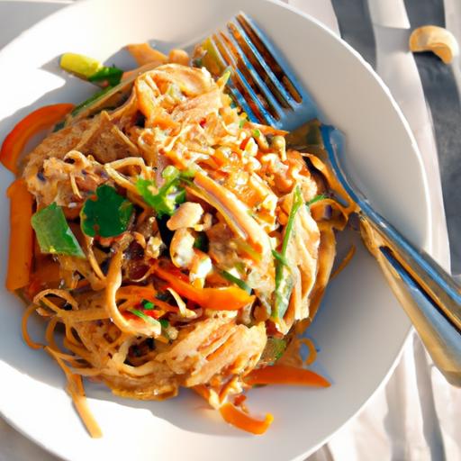 Bold & Balanced: ‌Healthy Spicy Peanut Noodles ​Recipe