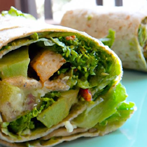 Power Up Your Day: delicious Vegan Protein-Packed Wraps