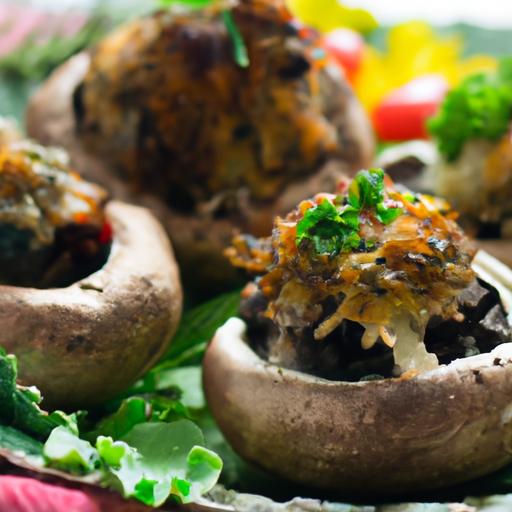 Savory Stuffed Portobello Mushrooms: A Flavorful Delight