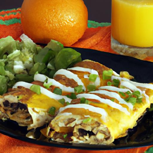 Sunrise Fiesta: Deliciously Easy Breakfast Enchiladas Recipe