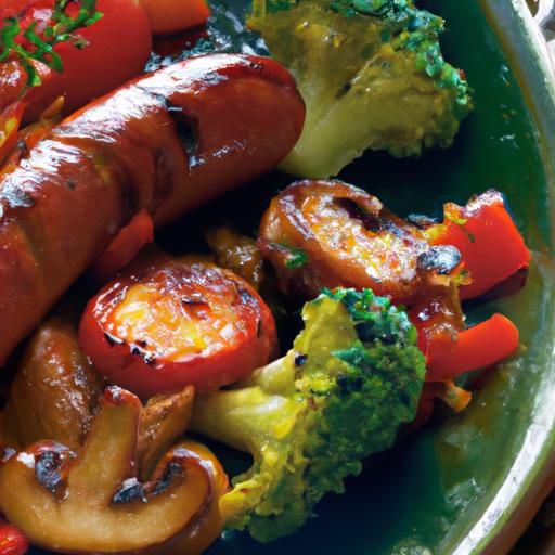 One-Pan Wonder: ⁤easy Sheet Pan Chicken Sausage & Veggies