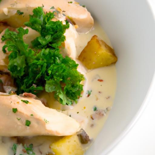 Savor the Flavors: creamy Mediterranean Chicken Delight
