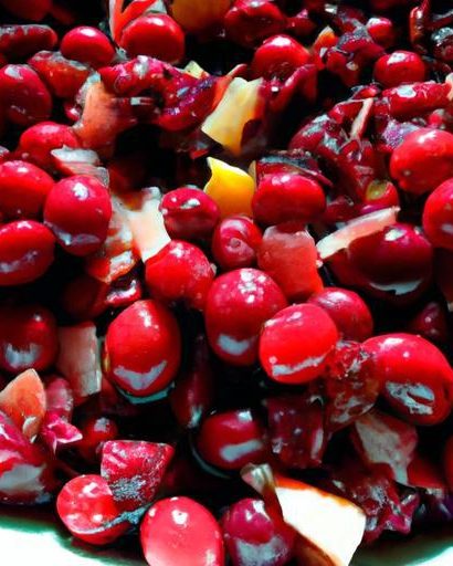 Tantalizing Salad Recipes Featuring Sweet Cranberries