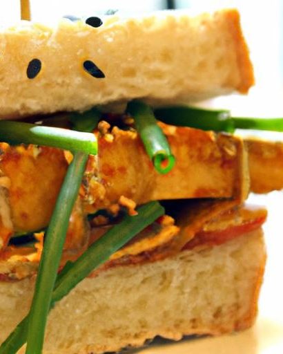Crispy Fried Tofu Sandwich: A Savory Plant-Based Delight