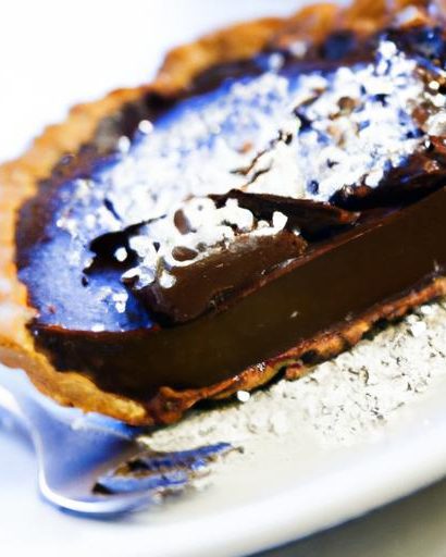 Decadent Ganache Chocolate Tart: A Blissful Dessert Delight
