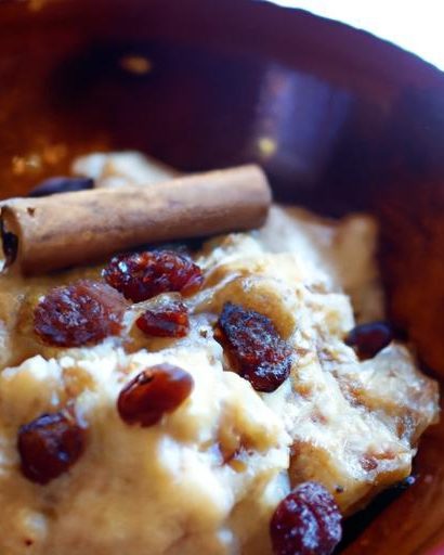 Creamy Rice Pudding with Cinnamon & Raisins: A Timeless Treat