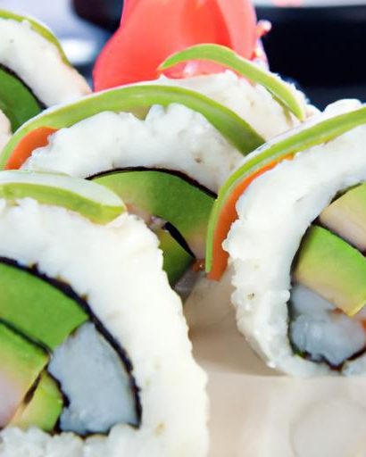 Fresh & Flavorful: Edamame & Tofu Sushi Rolls Unveiled