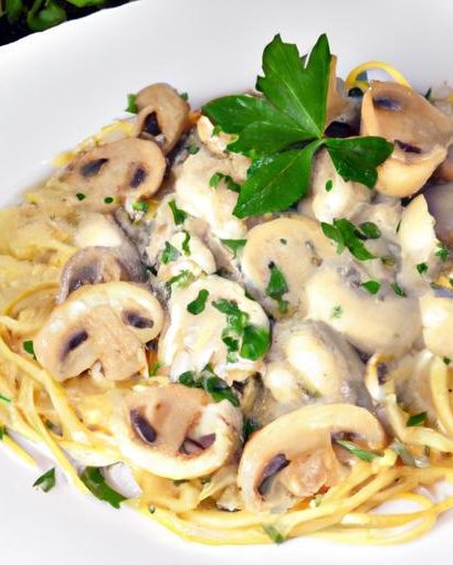 Savory Mushroom & Garlic Spaghetti: A Flavorful Dinner Delight