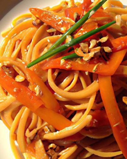 Fiery Peanut Noodles: A Bold Twist on a Classic Dish